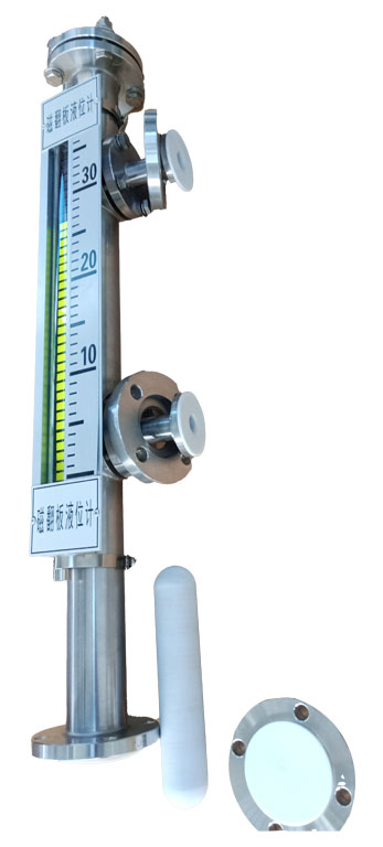 UHZ磁翻板液位計-四氟防腐型